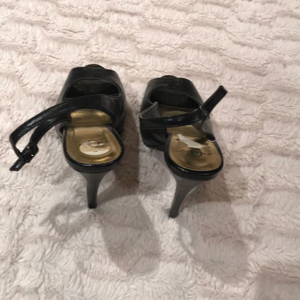 Black Joey Slingback Platform Heel - image 3